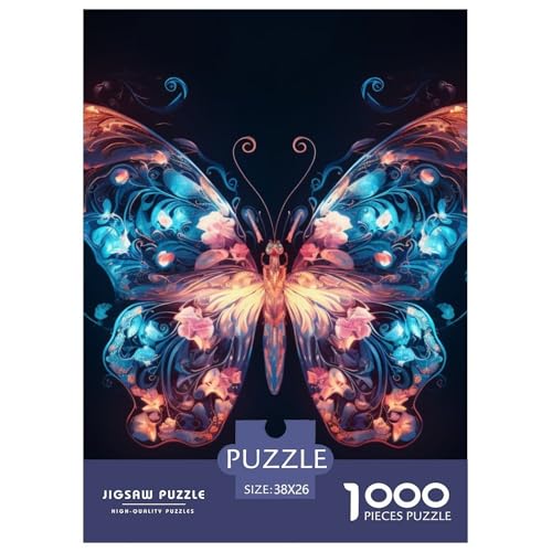 Schmetterling 1000 Teile Puzzle Für Erwachsene Impossible Spiel Farbenfrohes Für Erwachsene Und Kinder 38x26cm/1000pcs Schmetterling 1000 Teile Puzzle Für Erwachsene Impossible Spiel Farbenfrohes Für Erwachsene Und Kinder 38x26cm/1000pcs von BZZOLASP