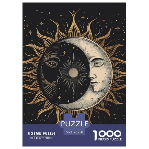 Sonne und Mond 1000 Teile Puzzles-Geschenk Clever Rätsel Für Erwachsene Und Kinder 70x50cm/1000pcs Sonne und Mond 1000 Teile Puzzles-Geschenk Clever Rätsel Für Erwachsene Und Kinder 70x50cm/1000pcs von BZZOLASP