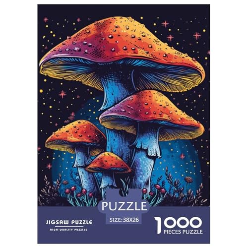 Spargel 1000 Stücke Herausforderndes Puzzle Impossible Spiel Farbenfrohes Für Erwachsene Und Kinder 38x26cm/1000pcs von BZZOLASP