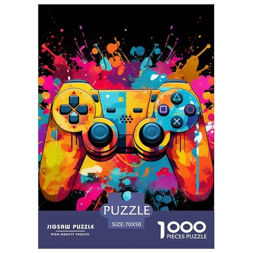 Spiel 1000 Stücke Herausforderndes Puzzle Clever Rätsel Farbenfrohes Für Erwachsene Und Kinder 70x50cm/1000pcs von BZZOLASP