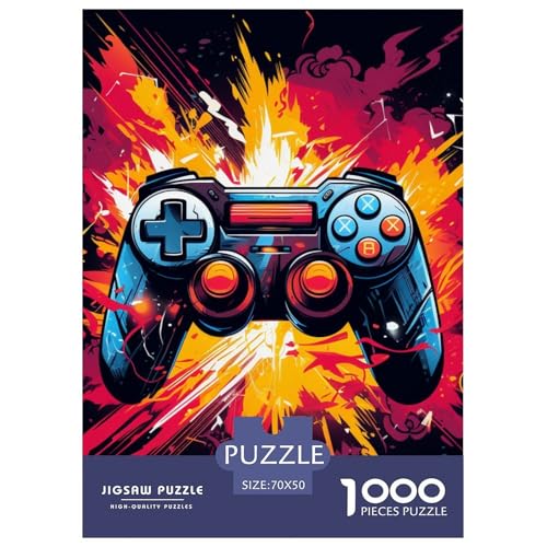 Spiel 1000 Stücke Herausforderndes Puzzle Impossible Spiel Clever Rätsel Für Erwachsene Und Kinder 70x50cm/1000pcs von BZZOLASP