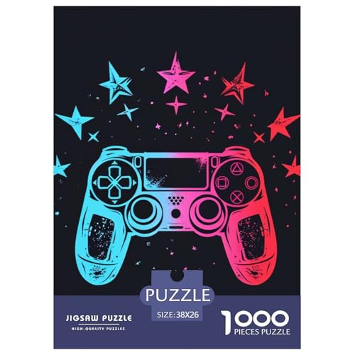 Spiel 1000 Teile Puzzles-Geschenk Farbenfrohes Clever Rätsel Für Erwachsene Und Kinder 38x26cm/1000pcs von BZZOLASP