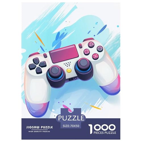 Spieler Gaming 1000 Stücke Spielpad Herausforderndes Puzzle Impossible Spiel Clever Rätsel Für Erwachsene Und Kinder 70x50cm/1000pcs von BZZOLASP