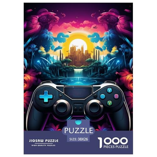 Spiels 1000 Teile Puzzles-Geschenk Clever Rätsel Für Erwachsene Und Kinder 38x26cm/1000pcs von BZZOLASP