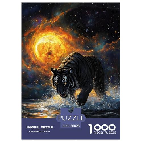 Tiger 1000 Teile Animation Jigsaw Puzzles Impossible Spiel Clever Rätsel Für Erwachsene Und Kinder 38x26cm/1000pcs Tiger 1000 Teile Animation Jigsaw Puzzles Impossible Spiel Clever Rätsel Für Erwachsene Und Kinder 38x26cm/1000pcs von BZZOLASP