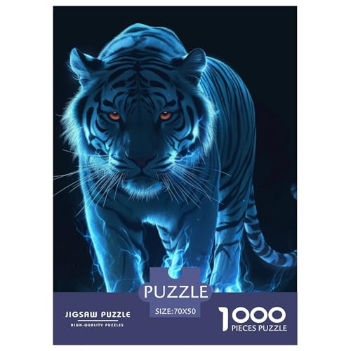 Tiger 1000 Teile Papiernes Puzzle Clever Rätsel Für Erwachsene Und Kinder 70x50cm/1000pcs Tiger 1000 Teile Papiernes Puzzle Clever Rätsel Für Erwachsene Und Kinder 70x50cm/1000pcs von BZZOLASP