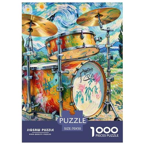 Trommel Set 1000 Stücke Musikinstrument Challenge Puzzle Clever Rätsel Für Erwachsene Und Kinder 70x50cm/1000pcs Trommel Set 1000 Stücke Musikinstrument Challenge Puzzle Clever Rätsel Für Erwachsene Und Kinder 70x50cm/1000pcs von BZZOLASP