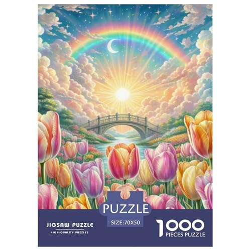 Tulpen 1000 Teile Landschaft Puzzles-Geschenk Farbenfrohes Clever Rätsel Für Erwachsene Und Kinder 70x50cm/1000pcs Tulpen 1000 Teile Landschaft Puzzles-Geschenk Farbenfrohes Clever Rätsel Für Erwachsene Und Kinder 70x50cm/1000pcs von BZZOLASP