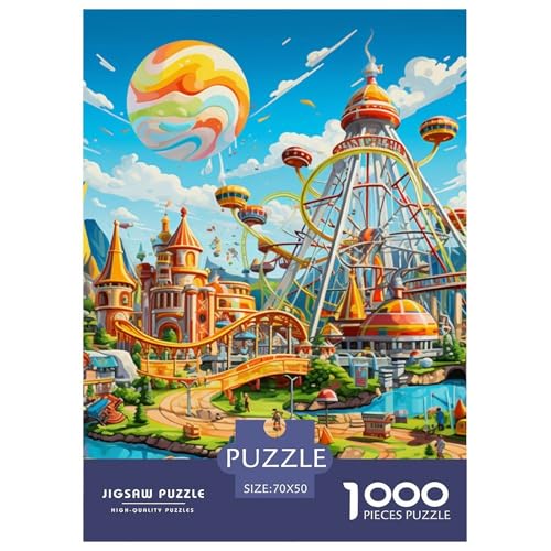 Vergnügungsparks 1000 Teile Animation Challenge Puzzle Clever Rätsel Farbenfrohes Für Erwachsene Und Kinder 70x50cm/1000pcs Vergnügungsparks 1000 Teile Animation Challenge Puzzle Clever Rätsel Farbenfrohes Für Erwachsene Und Kinder 70x50cm/1000pcs von BZZOLASP