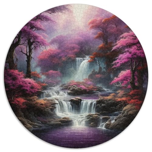 Wasserfalls 1000 Teile Animation Puzzles-Geschenk Farbenfrohes Für Erwachsene Und Kinder 1000pcs (67.5x67.5cm) von BZZOLASP