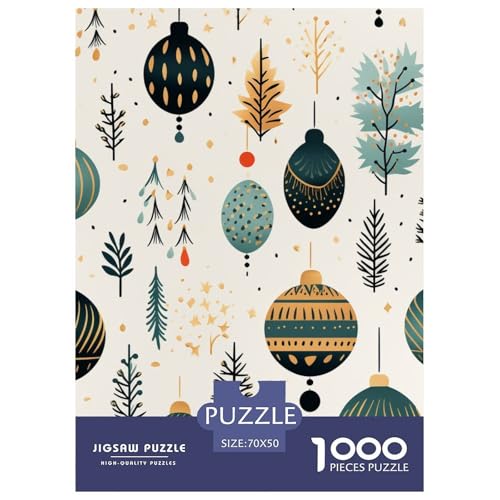 Weihnachten 1000 Teile Jigsaw Puzzles Impossible Spiel Farbenfrohes Für Erwachsene Und Kinder 70x50cm/1000pcs Weihnachten 1000 Teile Jigsaw Puzzles Impossible Spiel Farbenfrohes Für Erwachsene Und Kinder 70x50cm/1000pcs von BZZOLASP