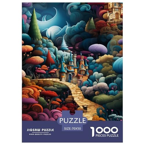 Wunderland 1000 Stücke Animation Herausforderndes Puzzle Farbenfrohes Clever Rätsel Für Erwachsene Und Kinder 70x50cm/1000pcs Wunderland 1000 Stücke Animation Herausforderndes Puzzle Farbenfrohes Clever Rätsel Für Erwachsene Und Kinder 70x50cm/1000pcs von BZZOLASP