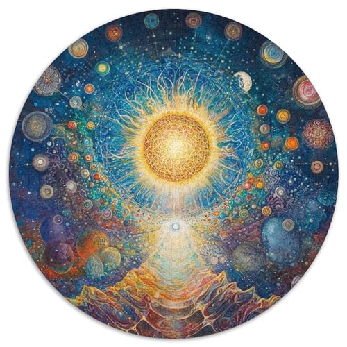 kosmische Galaxie 1000 Teile Animation Puzzles-Geschenk Farbenfrohes Clever Rätsel Für Erwachsene Und Kinder 1000pcs (67.5x67.5cm) von BZZOLASP
