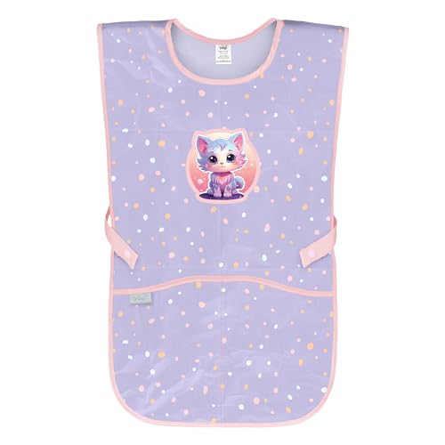Baagl Kinderschürze Mädchen Jungen Kochschürze Kinder, Schürze Malschürze Bastelschürze für Kinder (Lieblingstiere) von Baagl