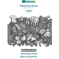 BABADADA black-and-white, Papiamento (Aruba) - shqipe, diccionario visual - fjalor me ilustrime von Babadada