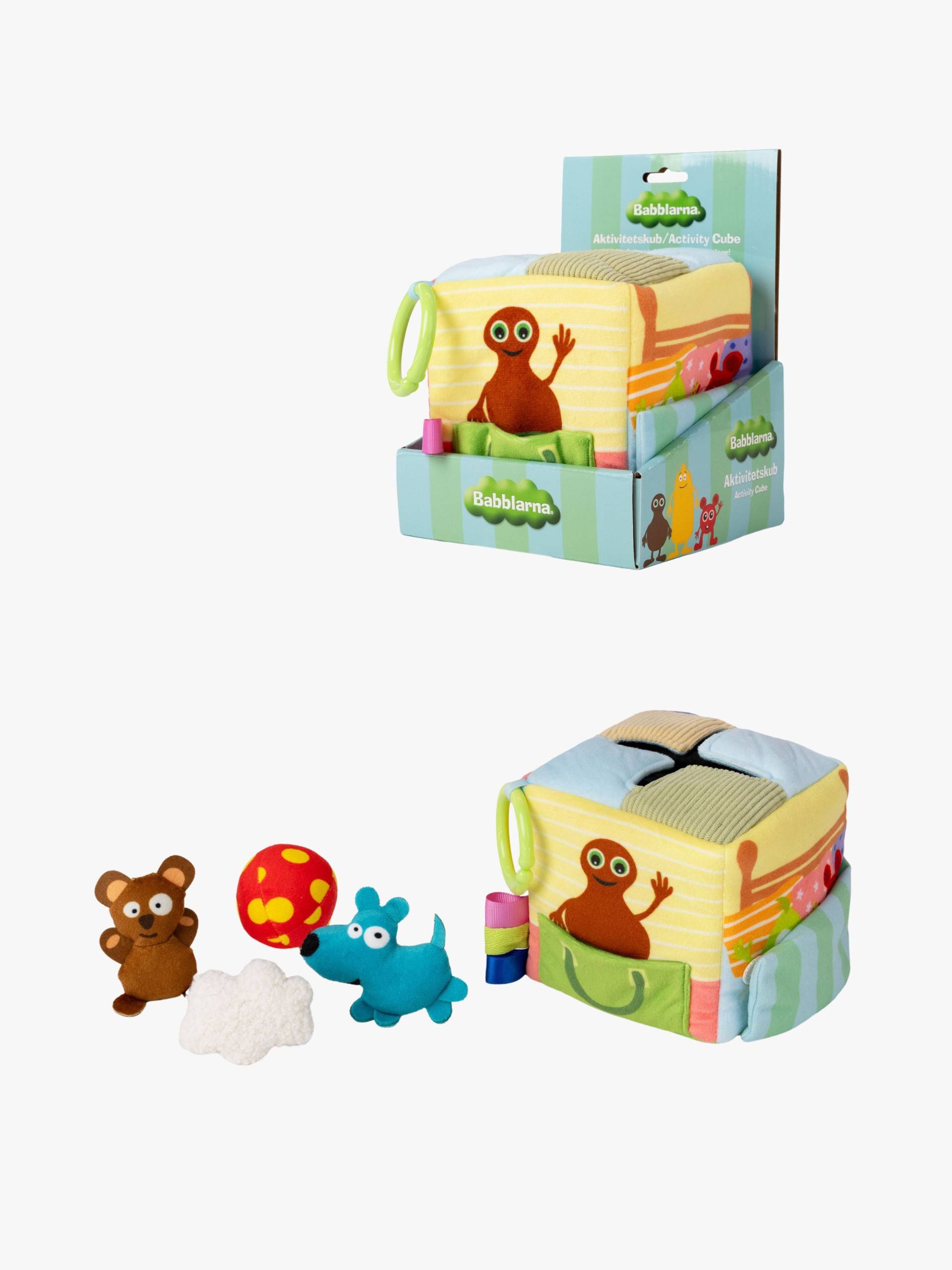 Babblarna Aktivitätswürfel, Babyspielzeug von Babblarna