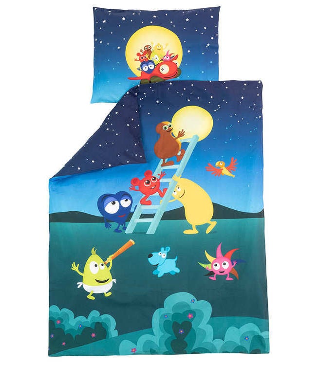 Babblarna Bettwäsche 100x130 cm, Der Mond Babblarna Bettwäsche 100x130 cm, Der Mond von Babblarna