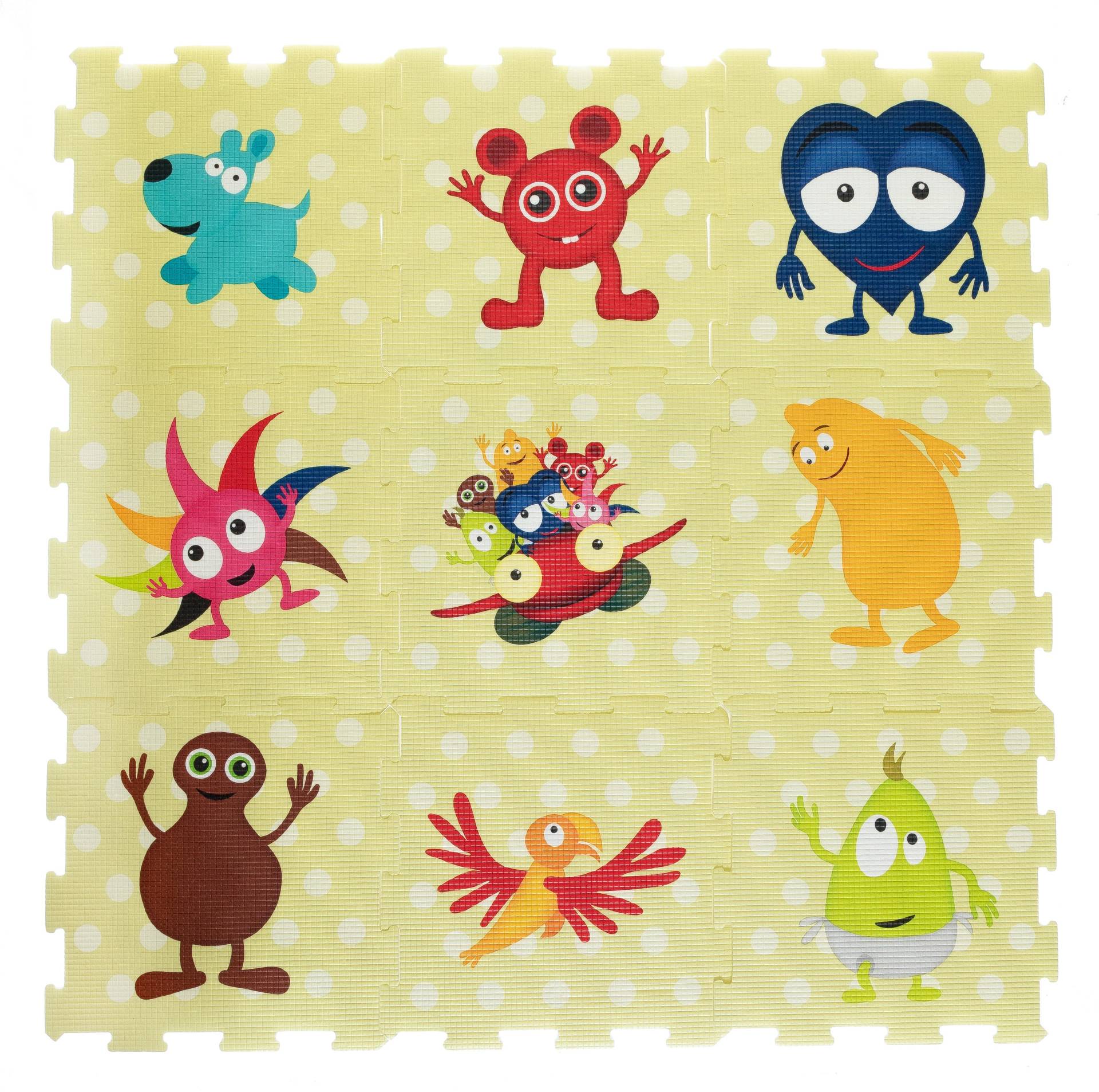 Babblarna Puzzlematte 9 Teile Babblarna Puzzlematte 9 Teile von Babblarna