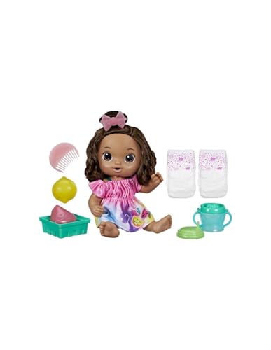 Baby Alive, Boneca Bebê Hora do Suco, Cabelos Castanhos von Baby Alive