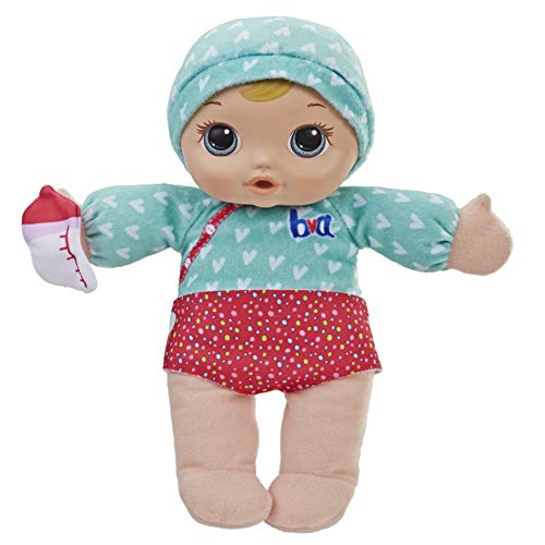 Baby Alive Kuschelbaby, blondhaarige Puppe mit weichem Plüschkörper, für Kinder ab 18 Monaten von Baby Alive