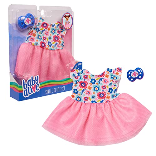 Baby Alive Single Outfit Set, Floral Dress Baby Alive Single Outfit Set, Floral Dress von Baby Alive