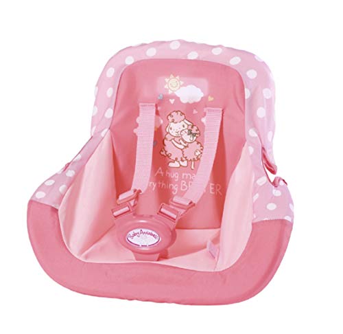 Baby Annabell 701140 Travel Autositz, rosa, S von Baby Annabell