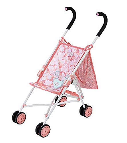 Baby Annabell Active Stroller mit Tasche für 43cm Puppe - Leicht für Kleine Hände, Kreatives Spiel fördert Empathie & Soziale Fähigkeiten, für Kleinkinder ab 3 Jahren von Baby Annabell