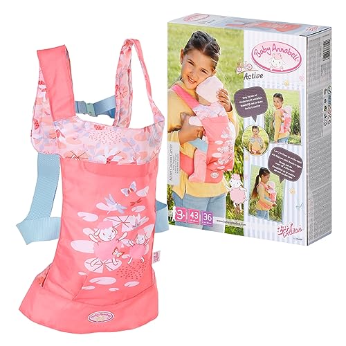 Baby Annabell Active Tragesitz, Trage für Puppen mit verstellbarem Gurtsystem für Verschiedene Kindergrößen, 704226 Zapf Creation Baby Annabell Active Tragesitz, Trage für Puppen mit verstellbarem Gurtsystem für Verschiedene Kindergrößen, 704226 Zapf Creation von Baby Annabell