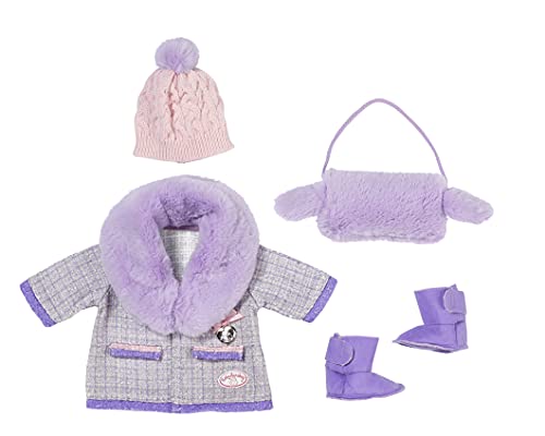 Baby Annabell Deluxe Mantel Set mit Wintermantel, Mütze, Muff und Stiefeln für 43 cm Puppen, 706060 Zapf Creation Baby Annabell Deluxe Mantel Set mit Wintermantel, Mütze, Muff und Stiefeln für 43 cm Puppen, 706060 Zapf Creation von Baby Annabell