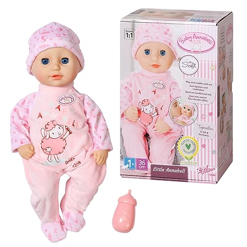 Baby Annabell Little Annabell 36cm, weiche Puppe mit Stoffkörper und Schlafaugen, 36 cm große Puppe, 706466 Zapf Creation Baby Annabell Little Annabell 36cm, weiche Puppe mit Stoffkörper und Schlafaugen, 36 cm große Puppe, 706466 Zapf Creation von Baby Annabell
