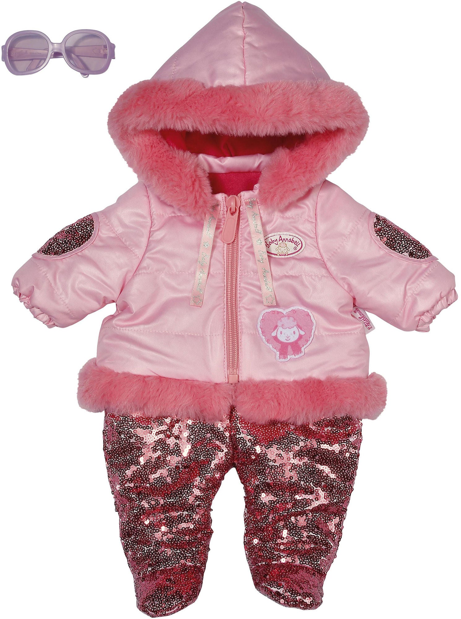 Baby Annabell Puppenkleidung Deluxe Winter Set 43 cm von Baby Annabell