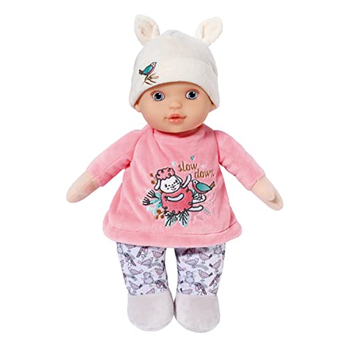Zapf Creation 706428 Baby Annabell Sweetie for Babies 30cm - weiche rosa Stoffpuppe für Babys, integrierte Rassel, waschbar, ab Geburt nutzbar. von Baby Annabell