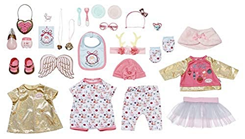 Baby Annabell Zapf Creation 703366 Puppen Adventskalender für Kinder mit Puppenkleidung und -Accessoires, 24 Überraschungen von Baby Annabell
