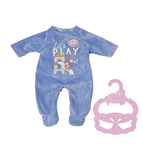 Baby Annabell Little Strampler blau, Puppen-Anzug mit Kleiderbügel für 36 cm Puppen, 706244 Zapf Creation von Baby Annabell