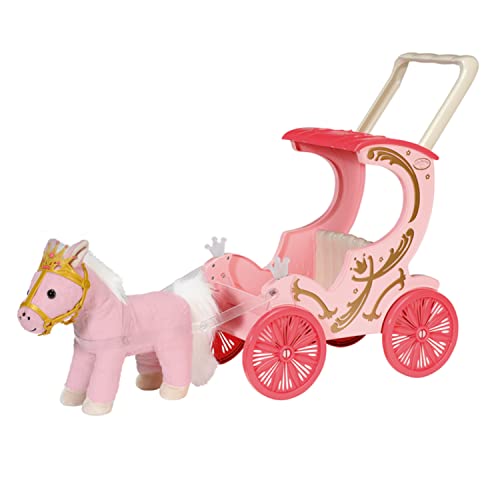 Baby Annabell Little Sweet Kutsche und Pony, 2-in-1 Puppenwagen und Kutsche mit Plüschpony, Lichteffekten und abnehmbarem Schiebegriff, 707210 Zapf Creation Baby Annabell Little Sweet Kutsche und Pony, 2-in-1 Puppenwagen und Kutsche mit Plüschpony, Lichteffekten und abnehmbarem Schiebegriff, 707210 Zapf Creation von Baby Annabell