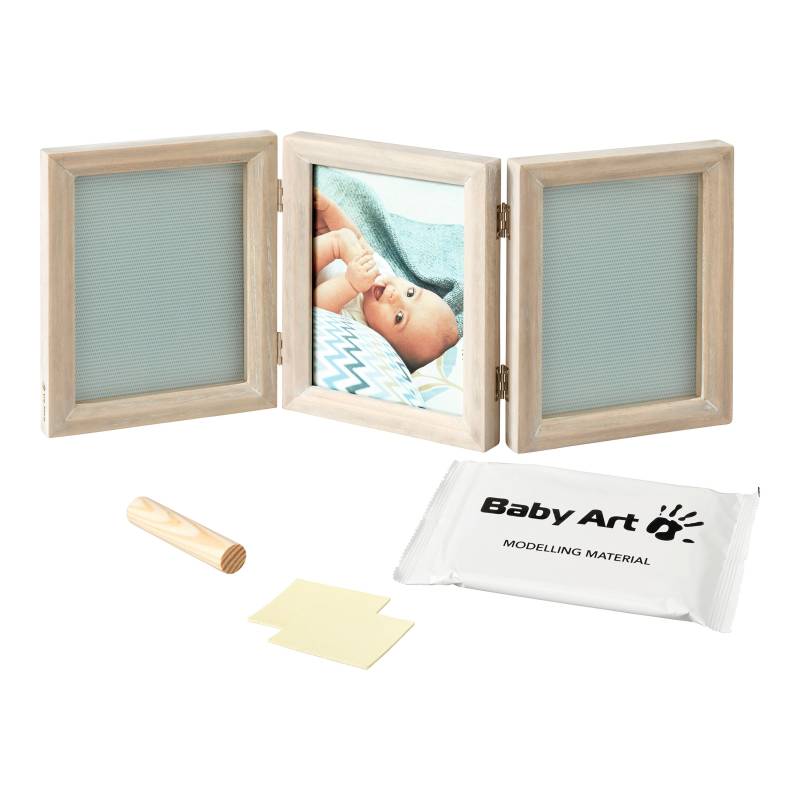 Baby Art Bastelset Bilderrahmen - My Baby Touch Double Frame von Baby Art