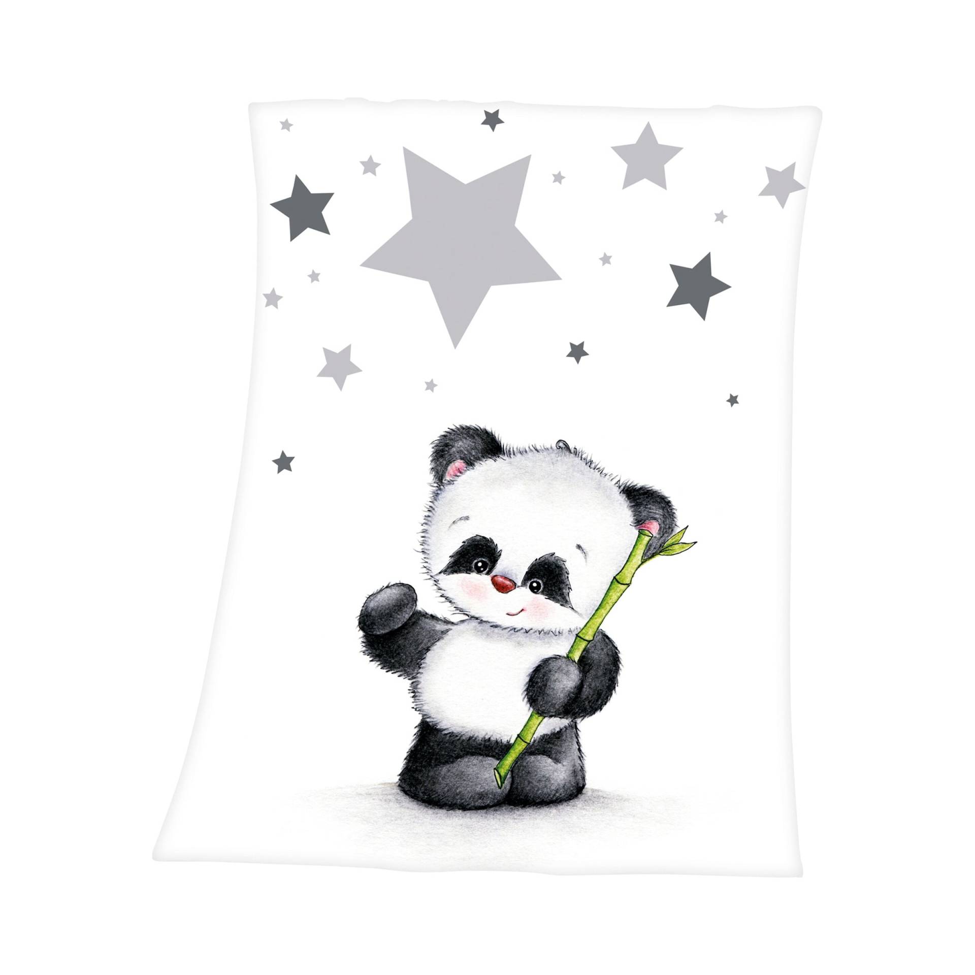 Baby Best Babydecke Fynn Panda 75x100 cm Baby Best Babydecke Fynn Panda 75x100 cm von Baby Best