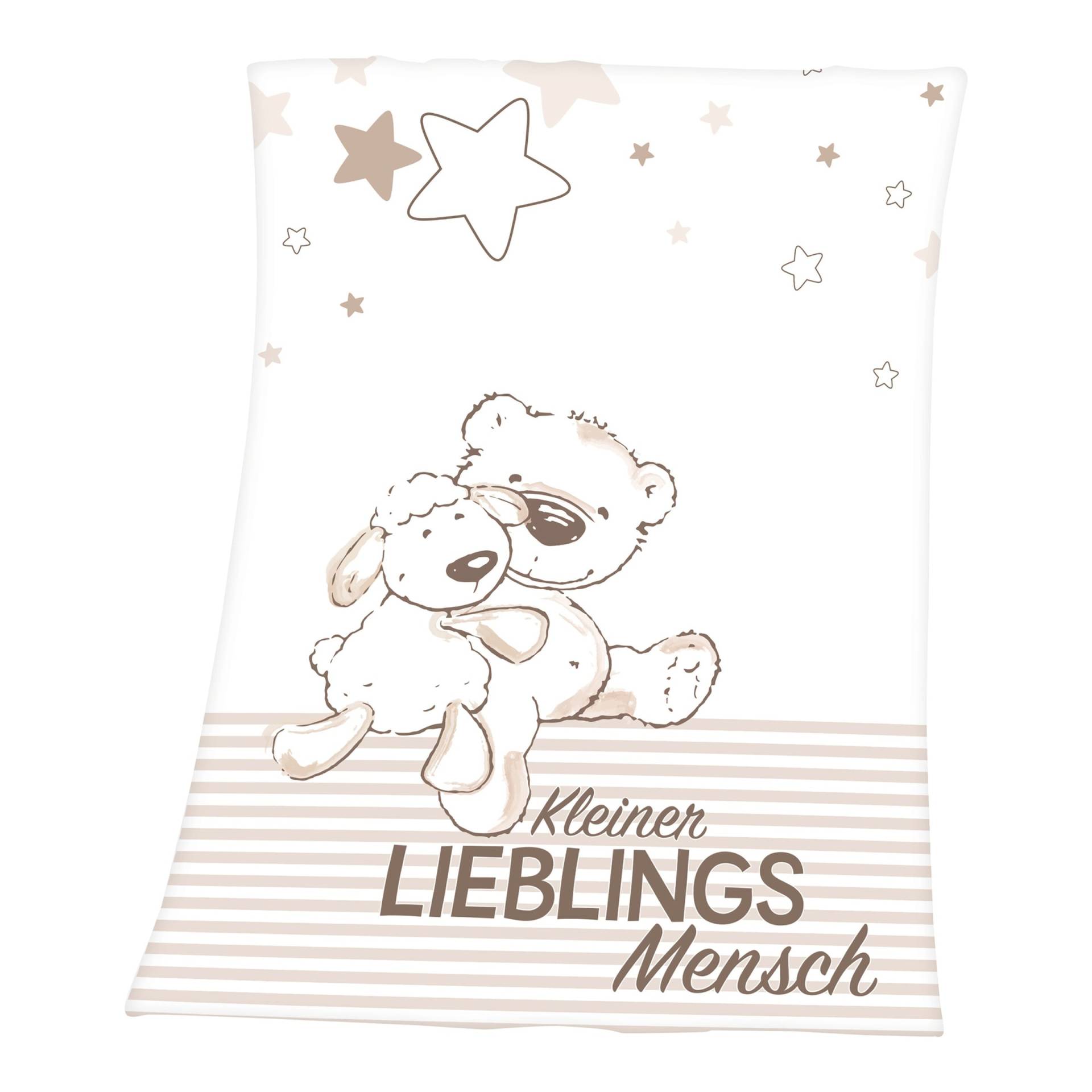 Baby Best Babydecke Lieblingsmensch 75x100 cm Baby Best Babydecke Lieblingsmensch 75x100 cm von Baby Best