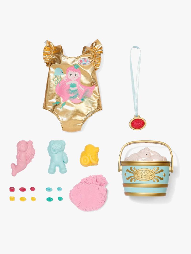 BABY born Puppenzubehör Badeanzug &  Sandspielzeuge von Baby Born