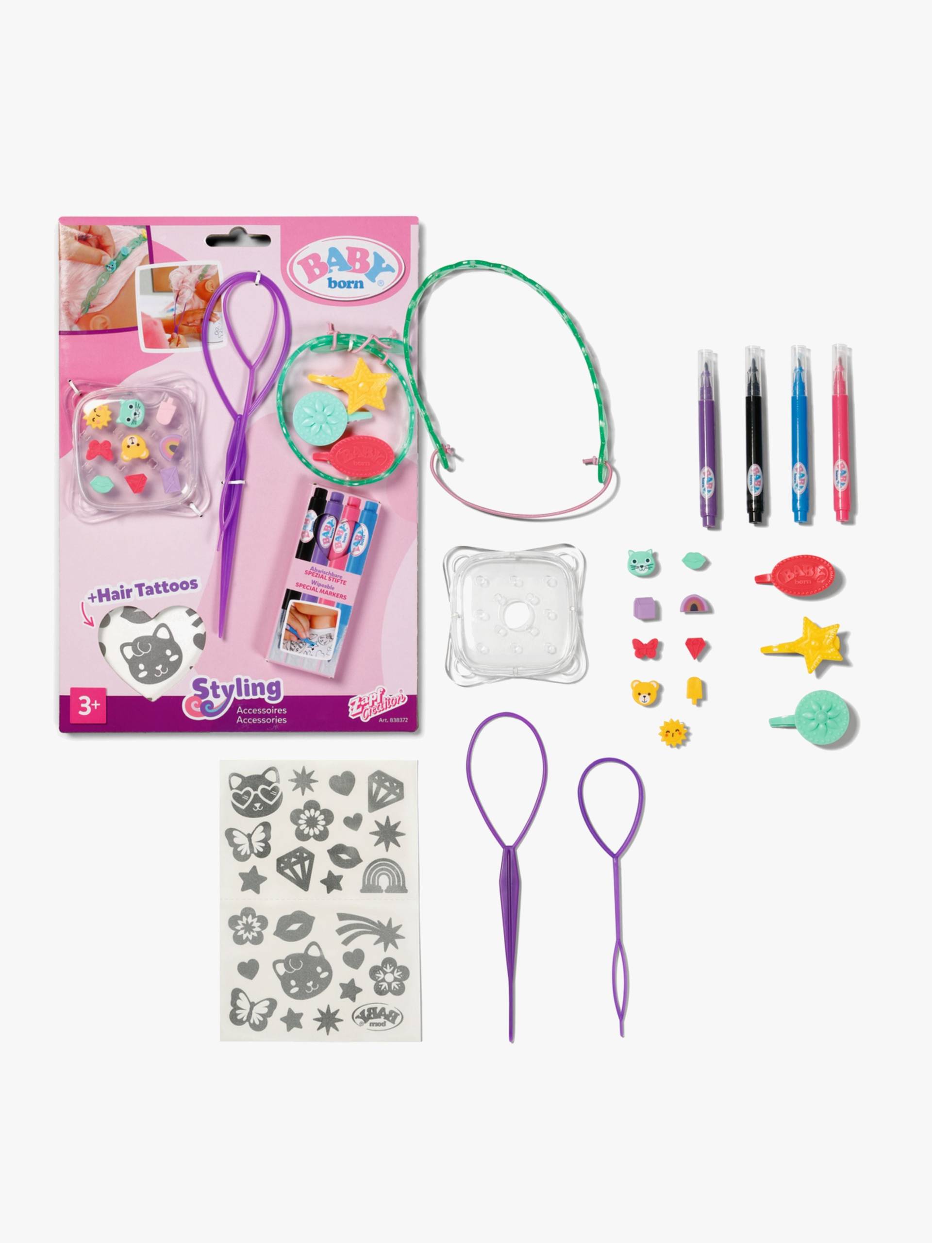 BABY born Styling-Set Stifte &  Zubehörteile von Baby Born