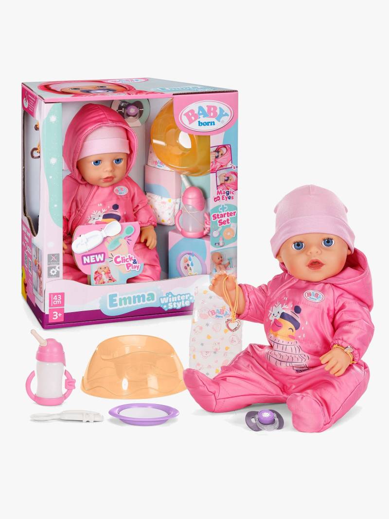 Baby Born Click & Play Puppe Mit Winteroverall Emma 43 cm Baby Born Click & Play Puppe Mit Winteroverall Emma 43 cm von Baby Born