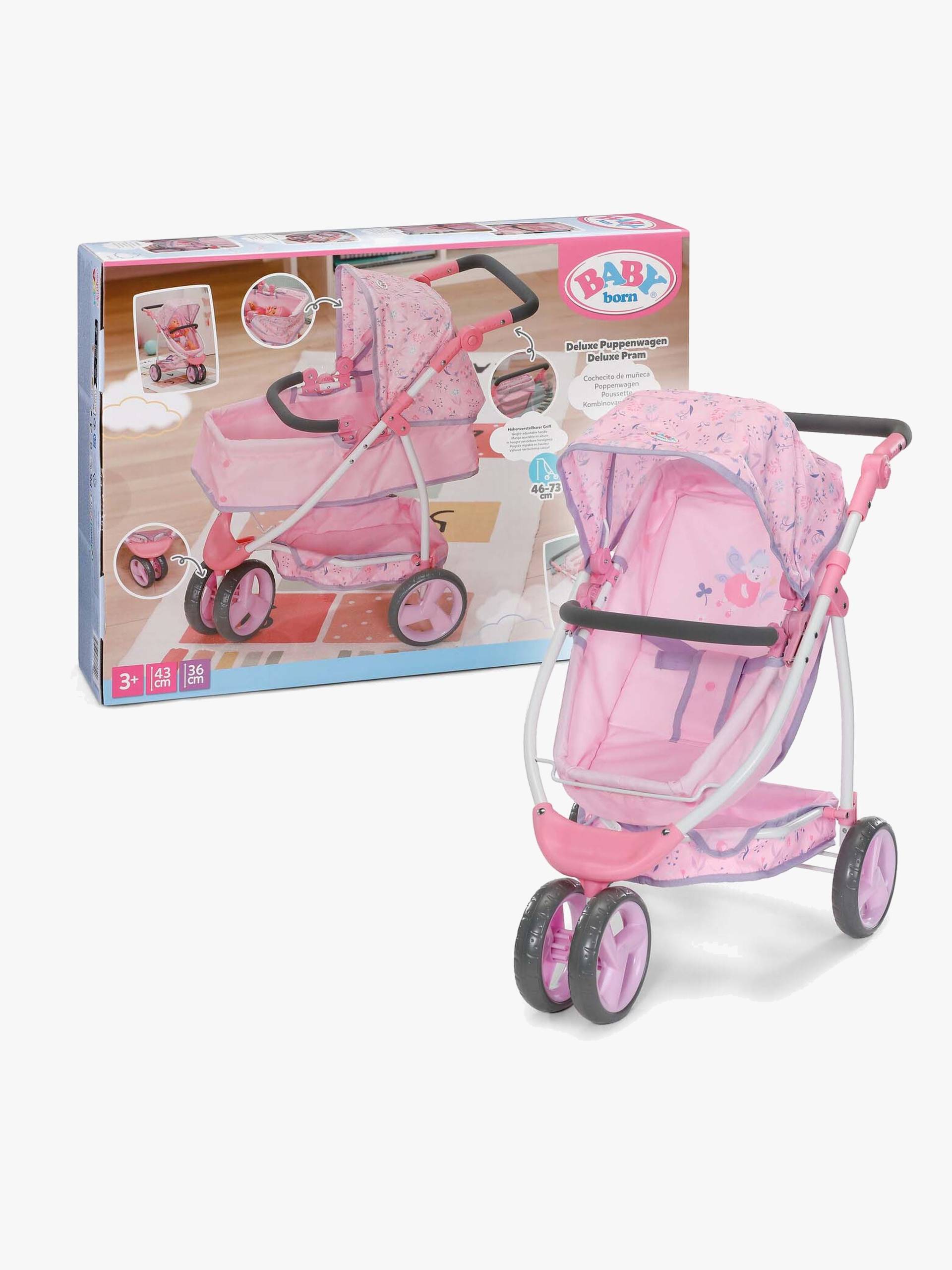 Baby Born Puppenwagen Deluxe, Blume von Baby Born
