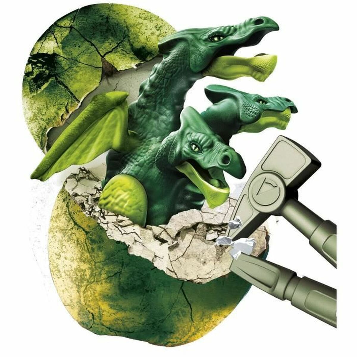 Drache Baby Born Legendary egg - Dragon has three heads grün Drache Baby Born Legendary egg - Dragon has three heads grün von Baby Born
