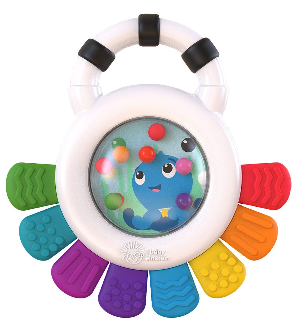 Baby Einstein Beißrassel - Hervorragendes Opus - Weiß - Baby Einstein - One Size - Rasseln von Baby Einstein