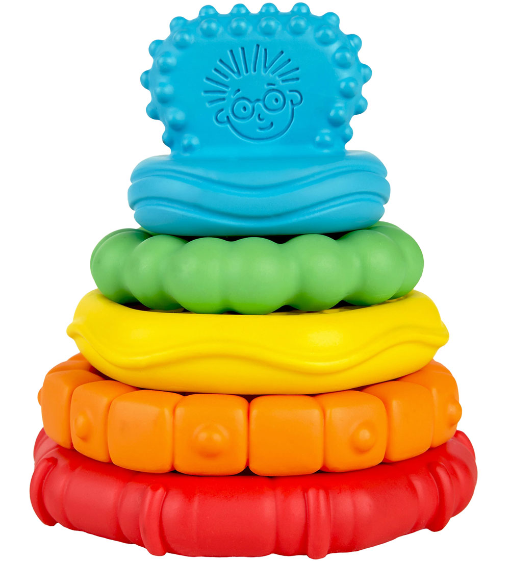 Baby Einstein Stapel und Beißspielzeug - Stapel & Zähne - Multi  - Baby Einstein - One Size - Bauklötze von Baby Einstein