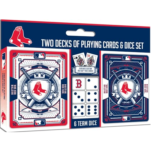 Baby Fanatic Brs3230 Boston Red Sox Spielkarten & Würfel-Set, 2 Stück von Baby Fanatic