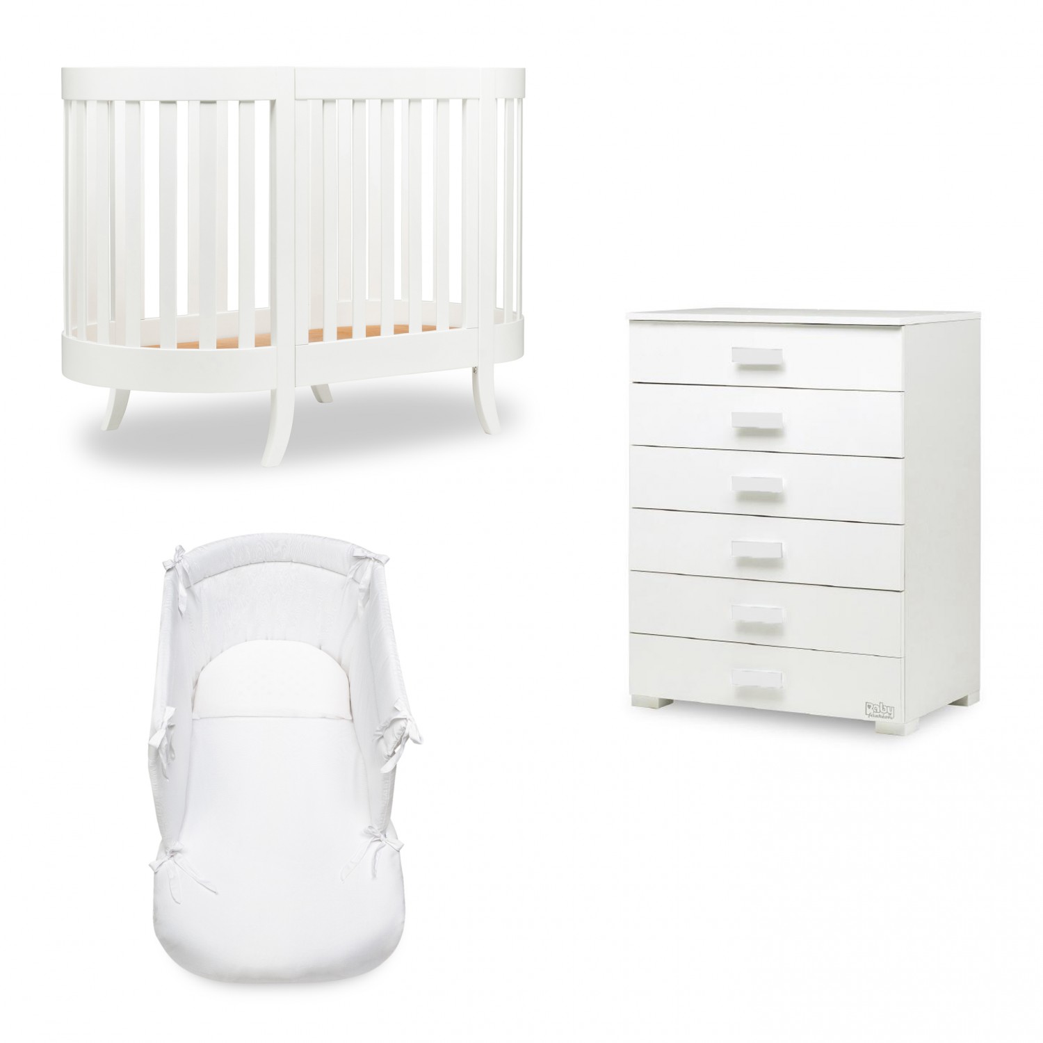 Weißes Agorà Babymode-Set Weißes Agorà Babymode-Set von Baby Fashion
