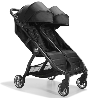 baby jogger Zwillingswagen City Tour 2 Double Pitch Black von Baby Jogger