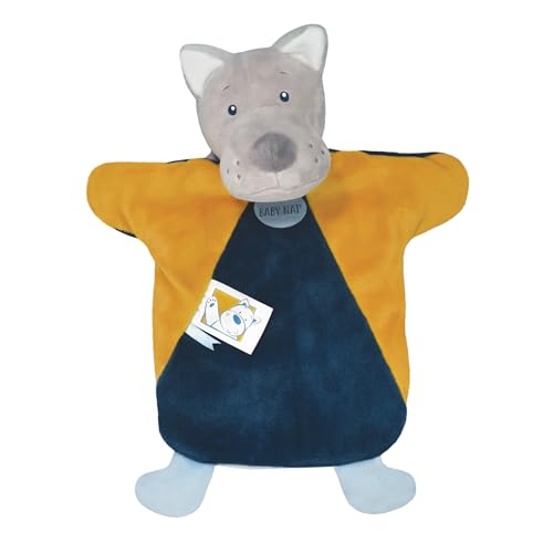BABY NAT'/D&C Plüschpuppe Handpuppe Wolf BABY NAT'/D&C Plüschpuppe Handpuppe Wolf von Baby Nat