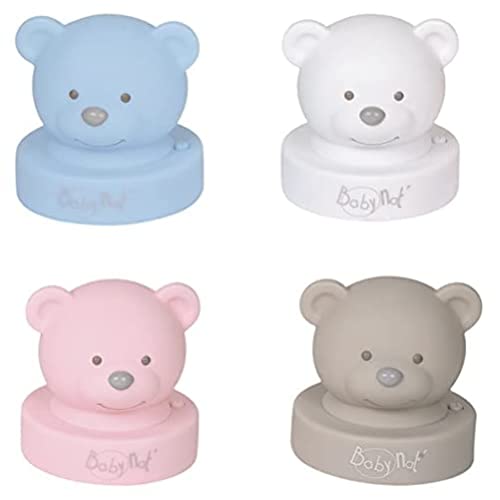 Baby Nat Babynat Nachtlicht – Geschenk für Kinder – Farbe zufällig – Mein Kleiner Bär – BN959, Gemischtes Sortiment von Baby Nat